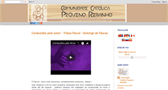 Desktop Screenshot of pequenorebanho.com.br